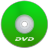 DVD Green Icon 48x48 png